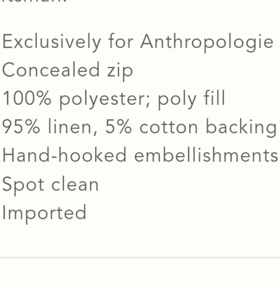 Lemieux et Cie Hooked Colombe pillow - Picture 4 of 7